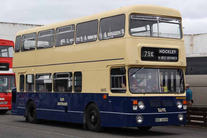 West Midlands PTE Leyland Fleetline Park Royal 6600